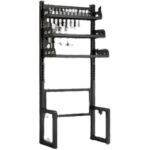 조절식 세탁기 냉동고 선반 소독 캐비닛 청소기 보관 선반 바닥 다층 홈 보관 선반 위 - 이미지 5