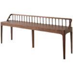 등받이가 있는 화이트 애쉬 원목 벤치 홈 다이닝 벤치 롱 벤치 슈 벤치 모던 롱 다이닝 벤치 벤치 롱 벤치 - 이미지 5