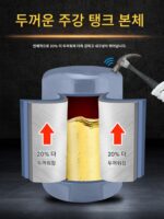 자동차 공압 오일 펌프 폐유 수집기 회수 펌프 오일 포트 펌프 백 머신 오일 흡입 오일 교환 도구 - 이미지 5