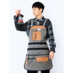 다기능 앞치마 내마모성 및 내오염성 야외 작업 캠핑 피크닉 정원사 목수 수제 남녀 작업복 - 이미지 3