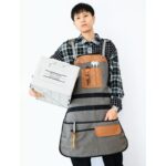 다기능 앞치마 내마모성 및 내오염성 야외 작업 캠핑 피크닉 정원사 목수 수제 남녀 작업복 - 이미지 5