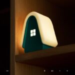 스노우 하우스 조명 스노우 하우스 야간 조명 겨울 데스크탑 분위기 조명 크리스마스 장식 소프트 실리콘 - 이미지 2