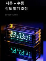 Spot VCK_CCCP VFD 시계 소련 시대 시계 화면 및 현대 기술 시계 화면