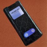 삼성 폴드7 폰 케이스 W25 접이식 스크린 폴드6 보호 커버 정품 가죽 W23 윈도우 전화 응답 W24 커플 사랑 W22 휴대폰 가방 폴드5 휴대폰 케이스 폴드4 소가죽 보호 케이스 - 이미지 3