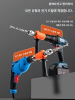 핸드 드릴에서 전기 해머 임팩트 드릴로, 가정용 시멘트 벽 드릴링 콘크리트 고출력 경량 소형 변환 헤드로 - 이미지 2