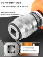 핸드 드릴에서 전기 해머 임팩트 드릴로, 가정용 시멘트 벽 드릴링 콘크리트 고출력 경량 소형 변환 헤드로 - 이미지 4