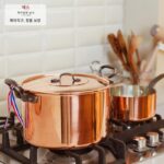 클리어런스 프랑스 수입 바우말루 구리 냄비 주방 가정용 프라이팬 스튜 냄비 수프 냄비 가스 스토브 - 이미지 3