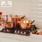 클리어런스 프랑스 수입 바우말루 구리 냄비 주방 가정용 프라이팬 스튜 냄비 수프 냄비 가스 스토브 - 이미지 4