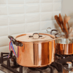 클리어런스 프랑스 수입 바우말루 구리 냄비 주방 가정용 프라이팬 스튜 냄비 수프 냄비 가스 스토브 - 이미지 5