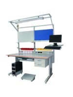 정전방지 작업대, 조립대, 포장대, 조명, 디스플레이 화면, 선반, 다기능 테이블 장착 - 이미지 5