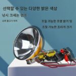낚시용 제논 램프 헤드라이트 블랙 피트 핸드백 고출력 낚시 램프 야간 낚시 램프 제논 램프 강력한 빛 방수 12V - 이미지 3