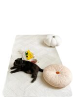 M.life Ramble 심플 코튼 워시드 코튼 플로어 매트 홈 리빙룸 카펫 침대 매트 다다미 매트 - 이미지 5