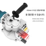 브러시리스 리튬 배터리 휴대용 냉간 절단 톱 금속 강철 막대 강철 파이프 케이블 전기 절단기 휴대용 절단 철 유물 - 이미지 3