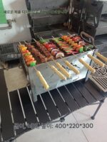 다기능 나무 난로 분리형 가열 숯 난로 바베큐 난로 휴대하기 편리한 캠핑 텐트 가열 난로 두꺼워진 강철판 - 이미지 2