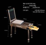 워터라이언 낚시 플랫폼, 낚시 상자, 낚시 의자, 낚시 플랫폼, 야외 낚시 조명 및 휴대용 - 이미지 4