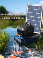 태양열 산소 펌프 산소화기 야외 양식장 빌라 안뜰 연못 연못 특수 공기 펌프 가정용 산소 펌프