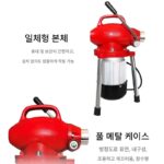전문 하수구 유물 파이프 준설 기계 전기 준설 변기 변기 주방 하수구 특수 도구 - 이미지 3