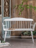 북유럽 아메리칸 스타일 철제 소파 의자 레저 의자 발코니 야외 자외선 차단 벤치 그물 연예인 밀크티 숍 사진 의자 - 이미지 2