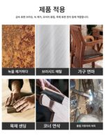 대만 Zhiliwei 공압 샌딩 머신 연삭 및 연마 아티팩트 연삭 머신 연마 머신 연삭 스테인리스 스틸 와이어 드로잉 머신 - 이미지 4