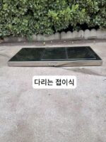 야외 스테인리스 스틸 주방 작업대 캠핑 IGT 무료 조합 테이블 휴대용 피크닉 테이블 접이식 바비큐 - 이미지 4