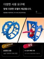 파이프 외부 용접 맞대기 접합 강관 용접 고정 파이프 클램프 유압 잭 조정 맞대기 접합 - 이미지 4