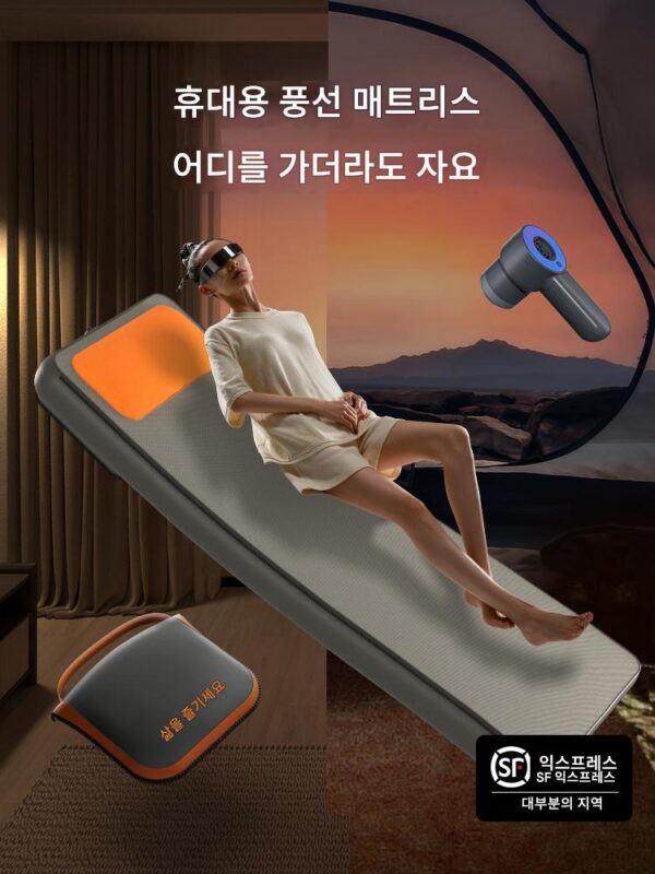 자동차용 에어 매트리스, 야외용 싱글/더블, 자동차용 에어 매트리스, 자동차 뒷좌석 매트, 접이식 자동차 여행용 침대