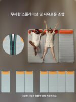 자동차용 에어 매트리스, 야외용 싱글/더블, 자동차용 에어 매트리스, 자동차 뒷좌석 매트, 접이식 자동차 여행용 침대 - 이미지 4