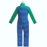 해외 무역 인기 상품 코스프레 마리오 동스타일 퍼포먼스 의상 투피스 세트 슈퍼 마리오 오버올 소년복 - 이미지 4