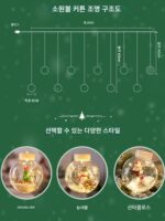 2023년 신제품 크리스마스 장식 조명 커튼 조명 LED 별 조명 컬러 조명 스트링 고드름 조명 룸 분위기 조명 - 이미지 3