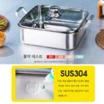 304 스테인리스 스틸 이중맛 냄비 사각 냄비 냄비 가정용 걸쭉한 국 냄비 유도 쿠커 특수 샤부샤부 냄비 분지 - 이미지 4