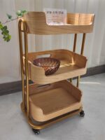 고급 뷰티 카트 뷰티 살롱 특수 뷰티 카트 모바일 서랍 보관 랙 타투 스파 원목 카트