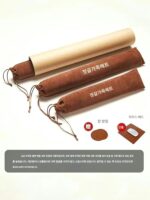 가볍고 고급스러운 1층 소가죽 데스크 패드 정품 가죽 대형 마우스 패드 사무실 맞춤형 초대형 식탁 패드 방수 - 이미지 3