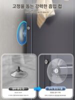 드럼 세탁기 선반, 욕실 변기 수세식 변기 선반 위에 놓을 수 있는 다층형 바닥형 고급 수납장 - 이미지 5