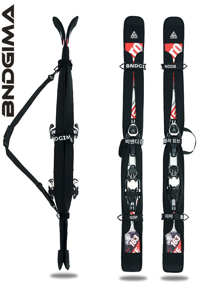 main_744728061795_0 BNDGIMA 더블 보드 만두피 블레이드 보호 커버 싱글 숄더 휴대용 스크래치 방지 보드 커버 보관 장비 스키 가방 - 이미지 1