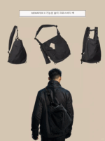 남성용 숄더백 다기능 듀얼 퍼포즈 여행 백팩 경량 싱글 숄더 남성용 가방 기능성 스포츠 남성용 사이클링 백팩