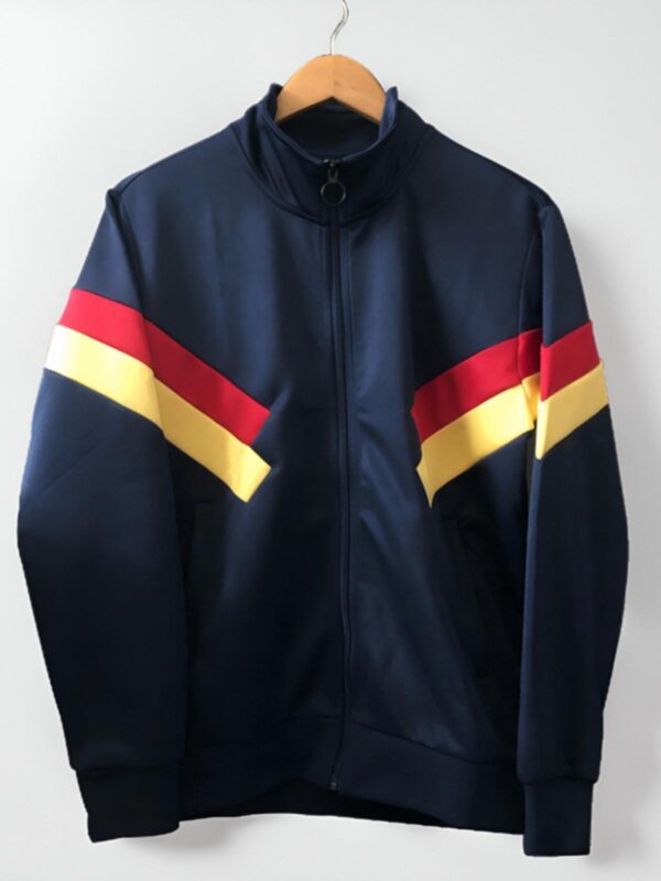 축구 트레이닝복 두꺼운 평행봉 재킷 레트로 탑 스포츠웨어 남성 캐주얼 가을 겨울 맞춤 팀 유니폼 지퍼