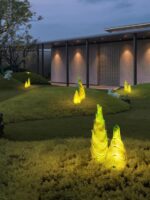 야외 대나무 싹 조명 정원 조명 태양열 빌라 정원 조명 방수 잔디 조명 야외 장식 조명 분위기 조명 - 이미지 2