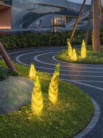 야외 대나무 싹 조명 정원 조명 태양열 빌라 정원 조명 방수 잔디 조명 야외 장식 조명 분위기 조명 - 이미지 3