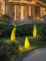 야외 대나무 싹 조명 정원 조명 태양열 빌라 정원 조명 방수 잔디 조명 야외 장식 조명 분위기 조명 - 이미지 5