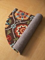 미국식 카펫 핸드메이드 카펫 반원형 카펫 도어매트 북유럽 도어 도어 카펫 미끄럼 방지 카펫 - 이미지 2