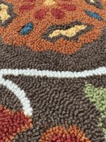 미국식 카펫 핸드메이드 카펫 반원형 카펫 도어매트 북유럽 도어 도어 카펫 미끄럼 방지 카펫 - 이미지 3