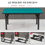 접이식 정전기 방지 작업대 포장대 접이식 조립 유지보수 검사 실험실 테이블 조립 라인 - 이미지 3