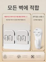 견고한 원목 벽걸이 책장 벽걸이형 원줄보드 크리에이티브 장식선반 벽펀치프리 라이트캣선반 - 이미지 3