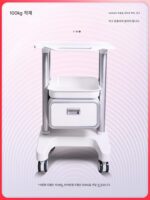 치과 진료소 이동형 보관 카트 미용기구 보관대 치과용 구강 스캐너 카트 다기능 받침대 보관 - 이미지 2