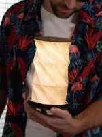 Ps&Fj 크리에이티브 북라이트 LED 모양 변경 가능 회전 조명 USB 충전 분위기 조명 반 친구 생일 연인 선물 크리스마스 조명 여성스러운 하트 - 이미지 5