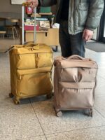 새로운 초경량 옥스포드 천 가방 범용 휠 20인치 소형 탑승 카트 케이스 여성 비밀번호 상자 24 남성 소프트 박스 - 이미지 2