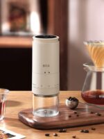 몽디오 전기 원두 분쇄기 커피 원두 분쇄기 커피 분쇄기 가정용 핸드 커피 머신 분쇄기 - 이미지 5