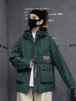 M 브랜드 스트릿 스타일 아웃도어 스포츠 재킷 여성 봄 신상품 루즈 기능성 윈드 재킷