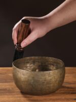 판무구오 네팔 수입 오래된 노래 그릇 선택 요가 명상 컬렉션 구리 그릇 사운드 그릇 선물 타도바티 - 이미지 5