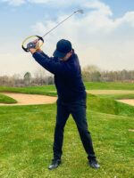 업그레이드된 BobbySwing 골프 스윙 플레인 트레이너 스퀘어 클럽 페이스 샷 교정 트레이닝 용품 - 이미지 2